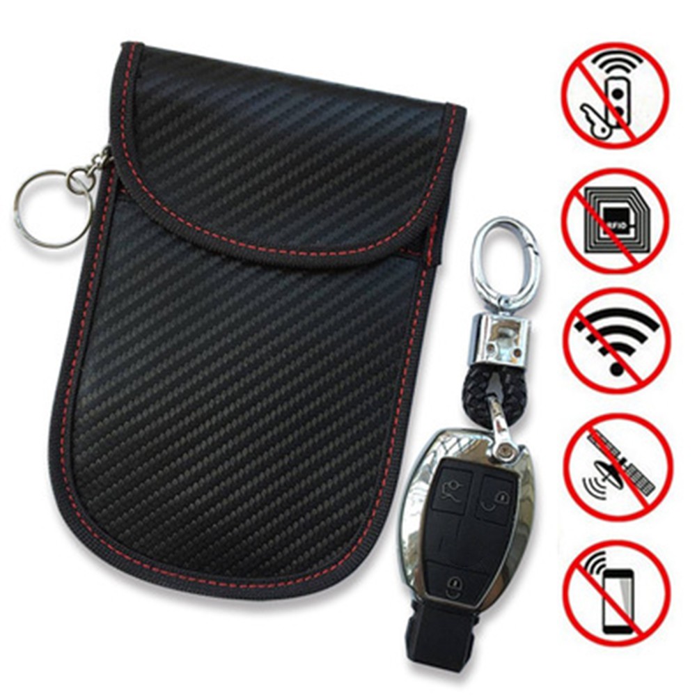 Car Key Signal Blocker Pouch RFID Blocker Cell Phone Signal Blocking