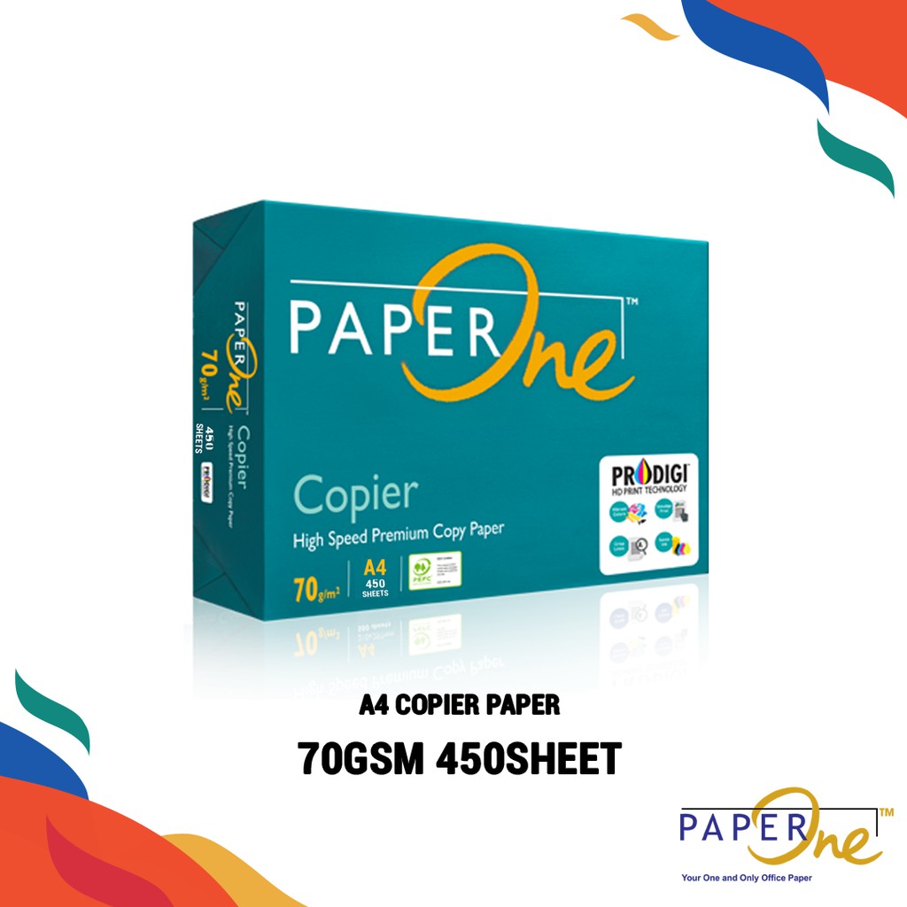 PaperOne A4 Copier Paper - 70gsm (450 Sheets) | Shopee Singapore