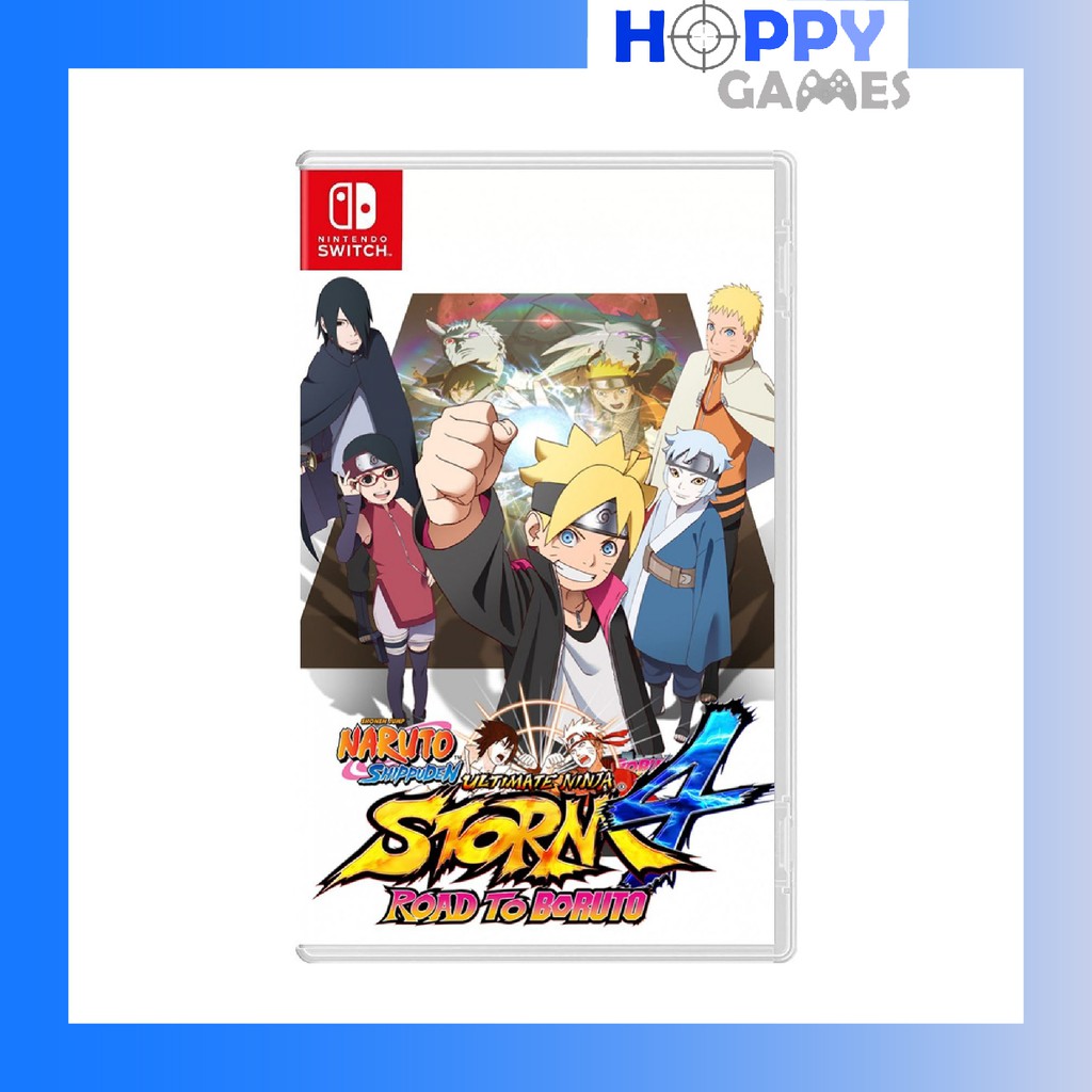 English Only Naruto Shippuden Ultimate Ninja Storm 4 Road To Boruto Nintendo Switch Shopee Singapore