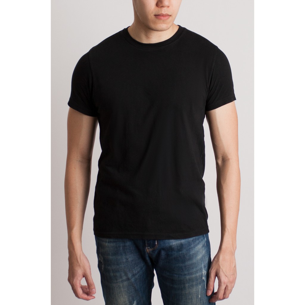 black t shirt simple