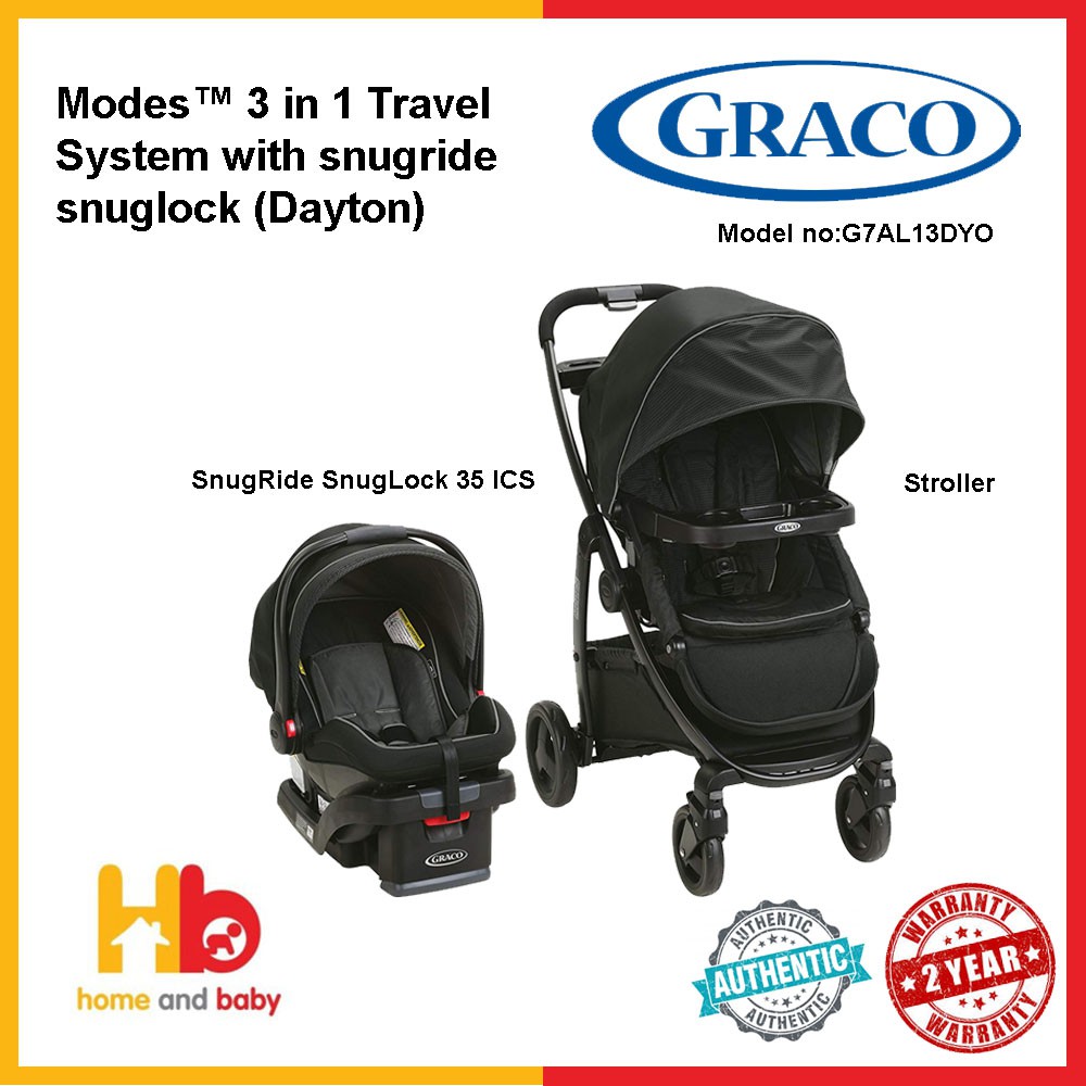 graco modes 3 in 1 travel system