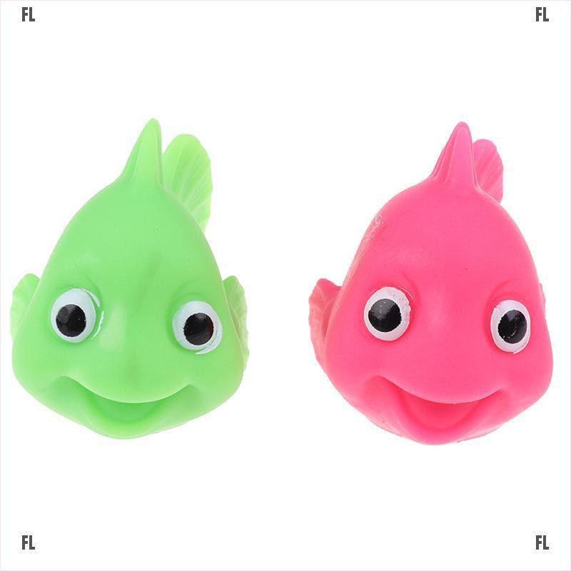 FL♥Electronic Fish Light Up Fish Toy Glowing Fish Toys for Baby Bathing