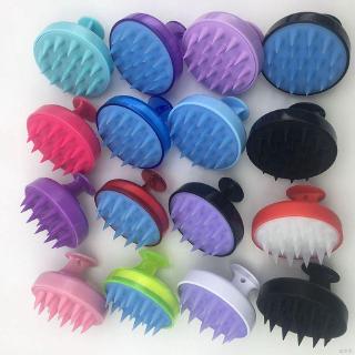Image of Multifunction Hair Scalp Massager Soft Silicone Shampoo Brush Release Stress Hair Massage Comb
