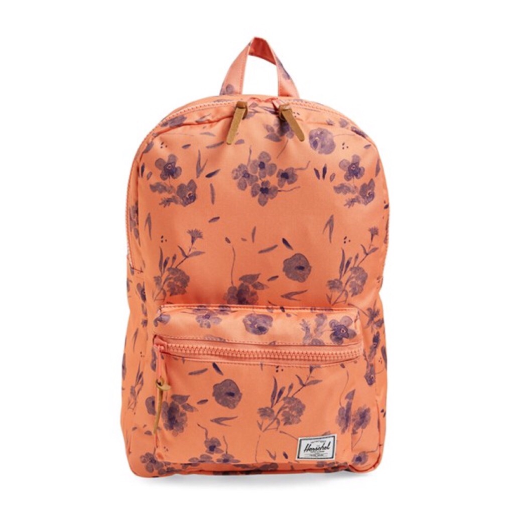 herschel coral backpack