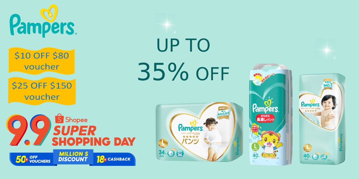Pampers Official Store, Online Shop Shopee Singapore