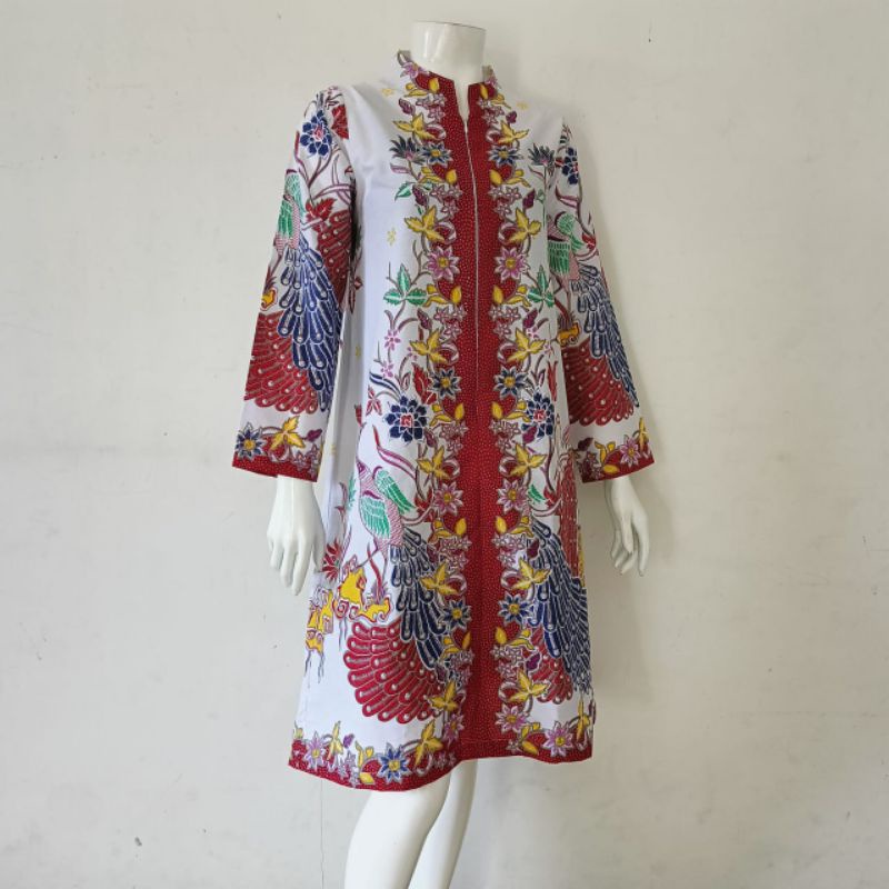 PROMO 10 MOTIF FULL FURING / Tunik dress wanita lapis furing kain halus murah / bahan katun SANFORis