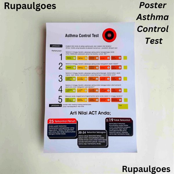 [Sale] Asthma Control Test Poster Asthma Control Test Poster Asthma