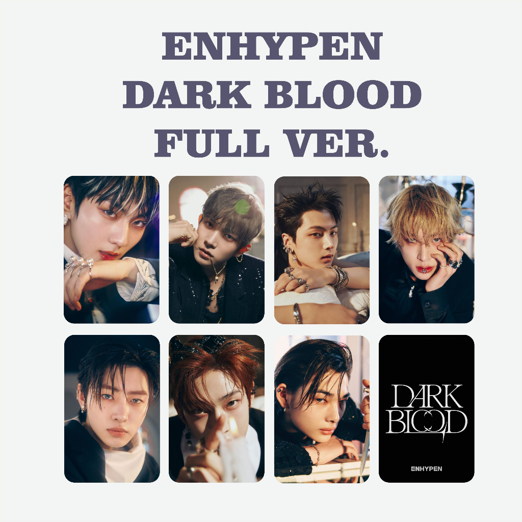 ENHYPEN DARKBLOOD shopee トレカ トレカ セット 7枚 Buy Photocard dark blood At Sale Prices Online - July 2025