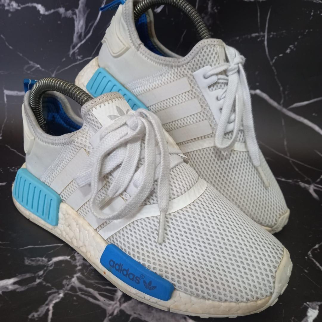 Nmd R1 Blue Glow sz 37.5 | Shopee Singapore