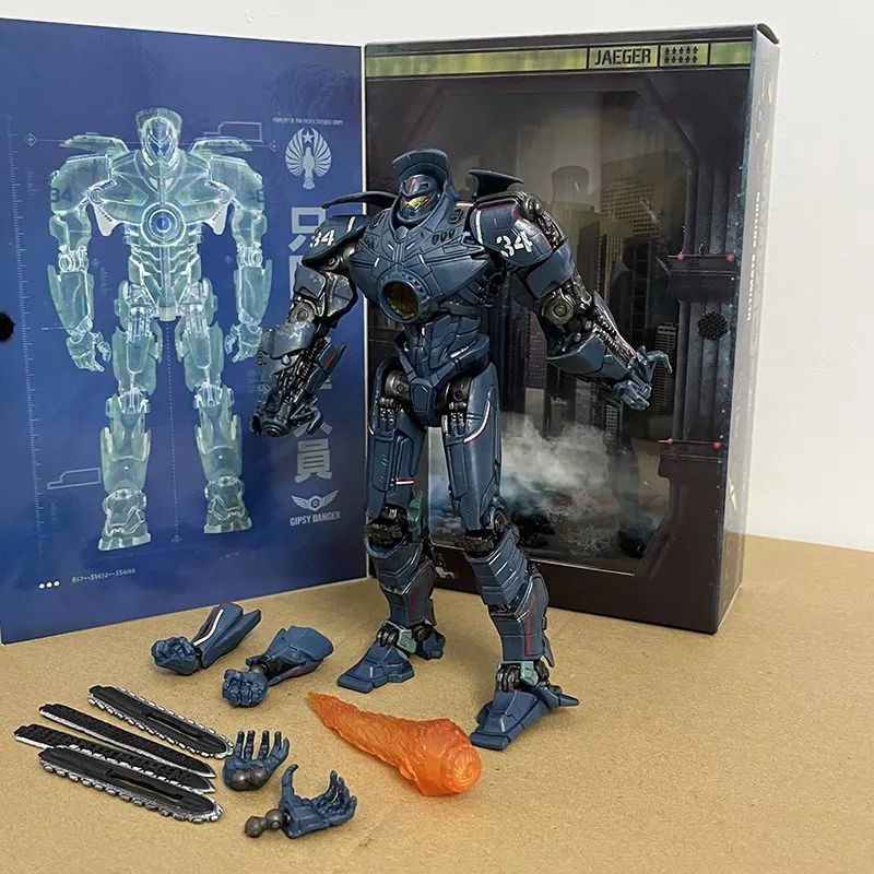 Neca Pacific Rim Gipsy Danger Battle Damage Ver Jaeger 7 Neca Pacific