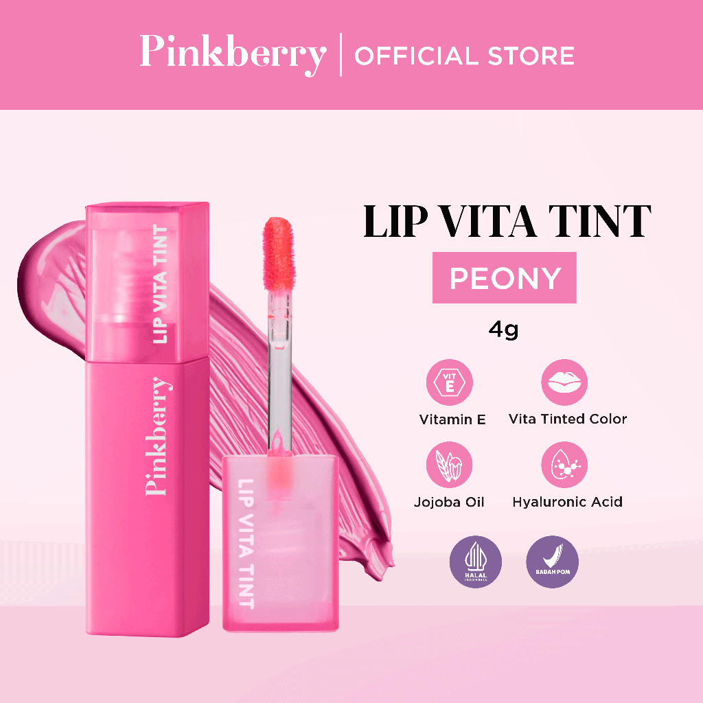 PINKBERRY Lip Vita Tint Peony 4 gr