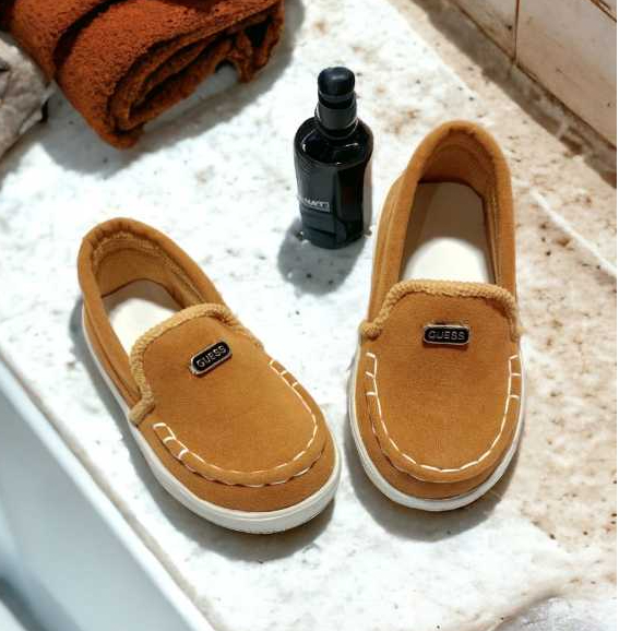 Trendy Casual Slip-On Shoes for Boys, Size 22-30, Ages 1-5 Years Loafers for Boys