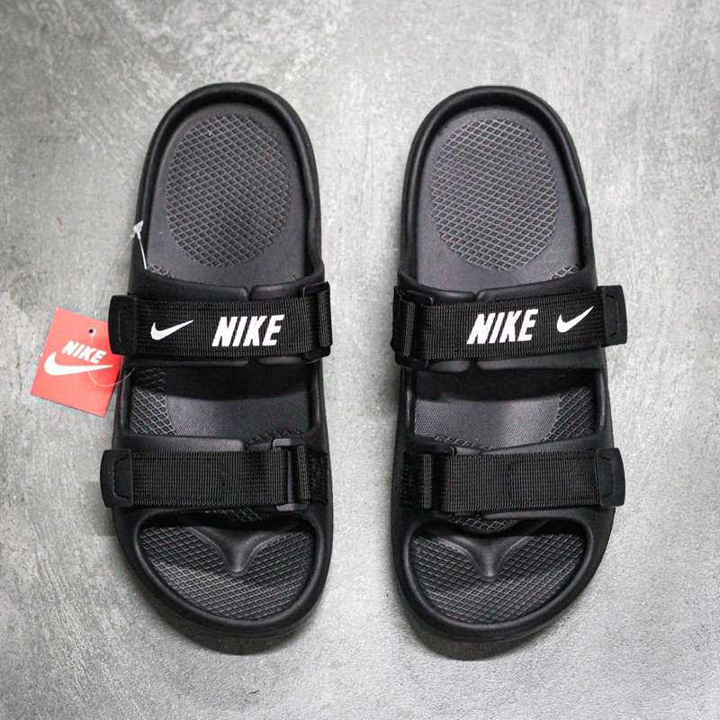 Nike velcro sliders best sale