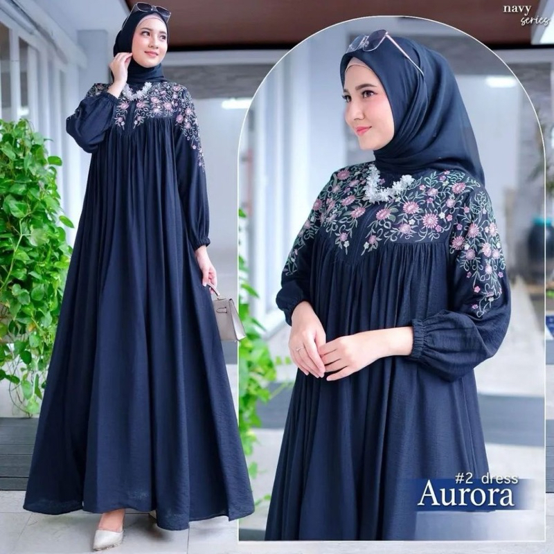 AURORA LD 110 & LD 130 JUMBO MAXY CRINGKEL AIRFLOW GAMIS BORDIR ASLI