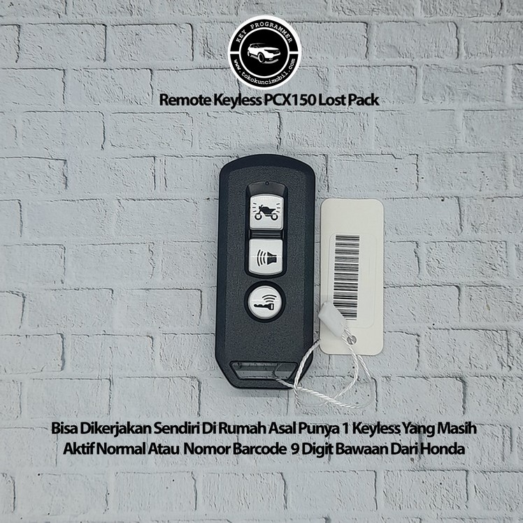 Kunci Remot Keyless PCX 150 Lost Pack Bergaransi