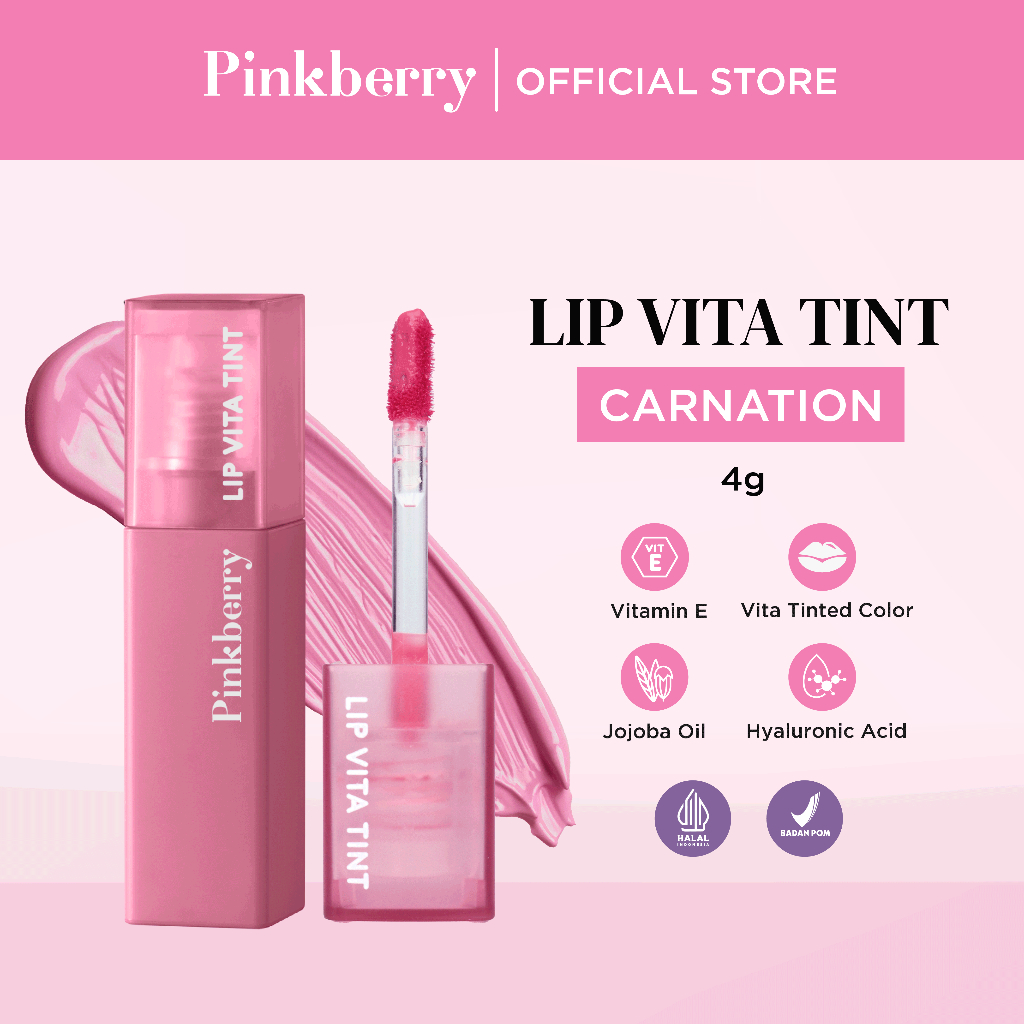 PINKBERRY Lip Vita Tint Carnation 4 gr