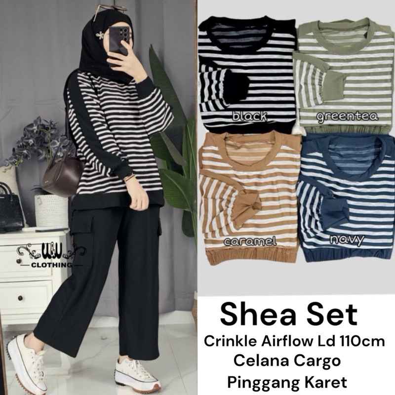 SHEA RAMOSA SHAZIA ONE SET SALUR CRINGKEL AIRFLOW