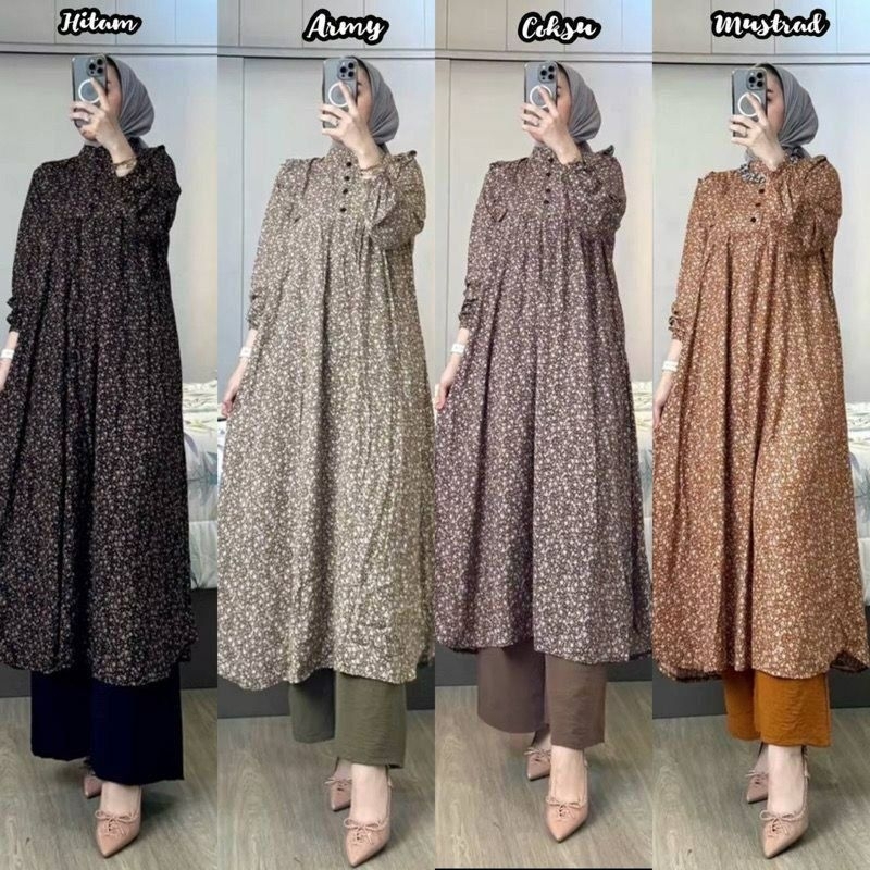 Ratihputra.id - Sabrina Set Long Tunik
