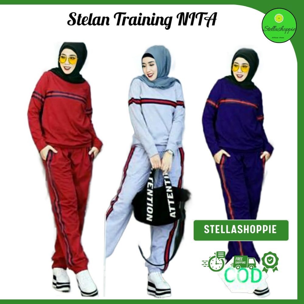STELLASHOPPIE | Stelan Training NITA Stelan Senam Olahraga Sepeda