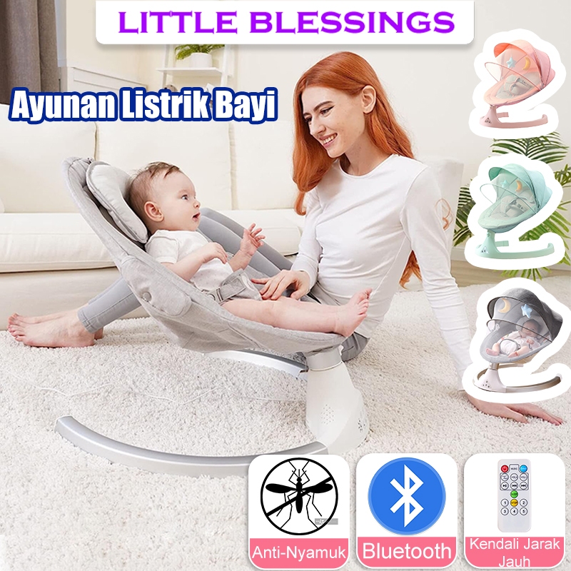 【Warranty】Baby Swing HUG ME/Bouncer swing/Ayunan Bayi/Automatic Baby Swinger Chair/Sugar Baby Swing/