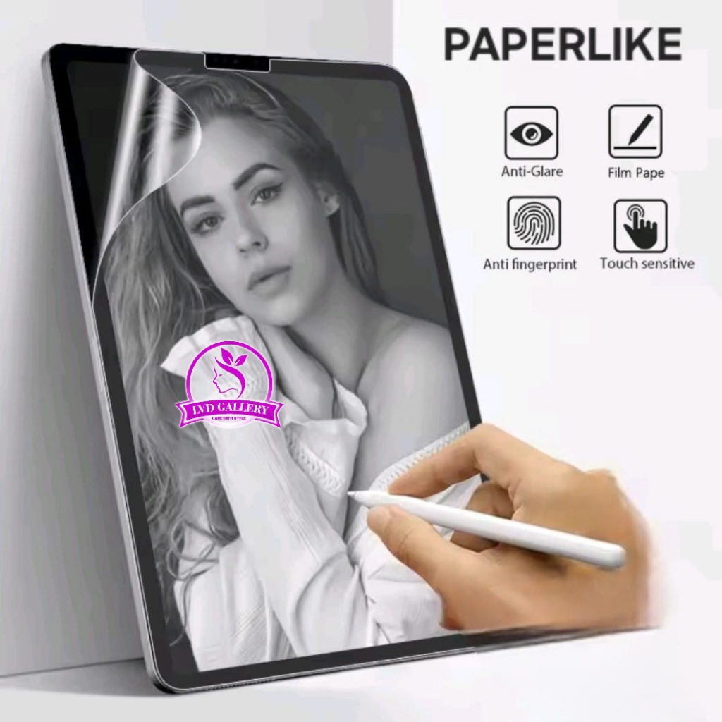 Samsung Galaxy Paperlike Screen Protector Shopee Paperlike Ipad