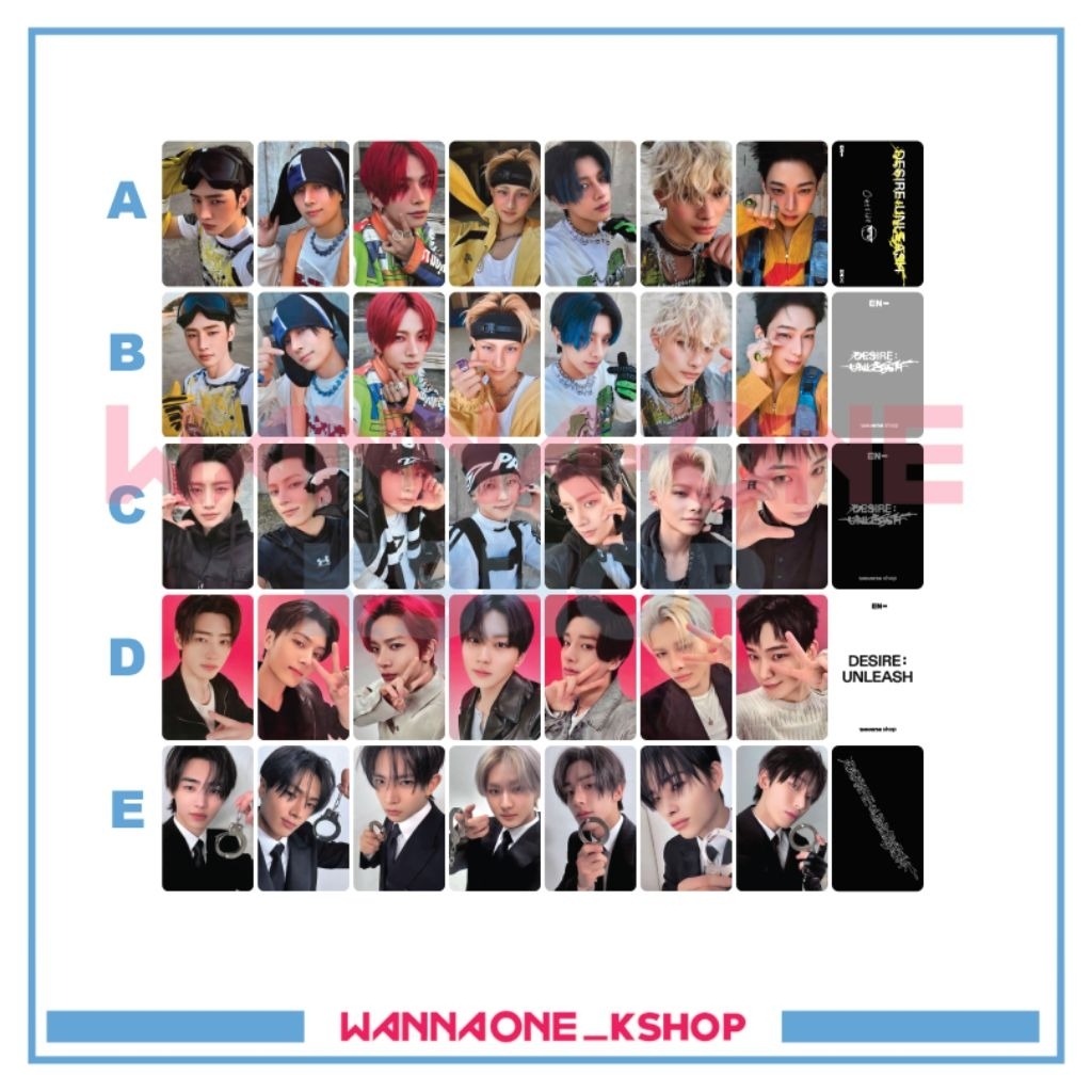 ENHYPEN SHOPEE kpopmerch 70枚 トレカ ENHYPEN トレカ ジョンウォン YouTube Ktown4U - メルカリ