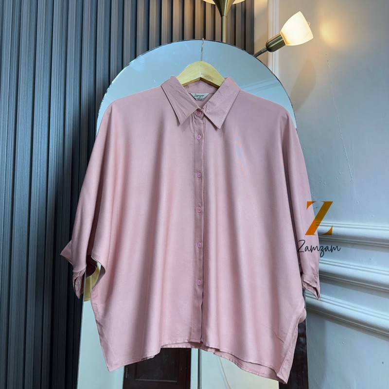 KIRANA Kemeja Batwing Model Terbaru Blouse Batwing