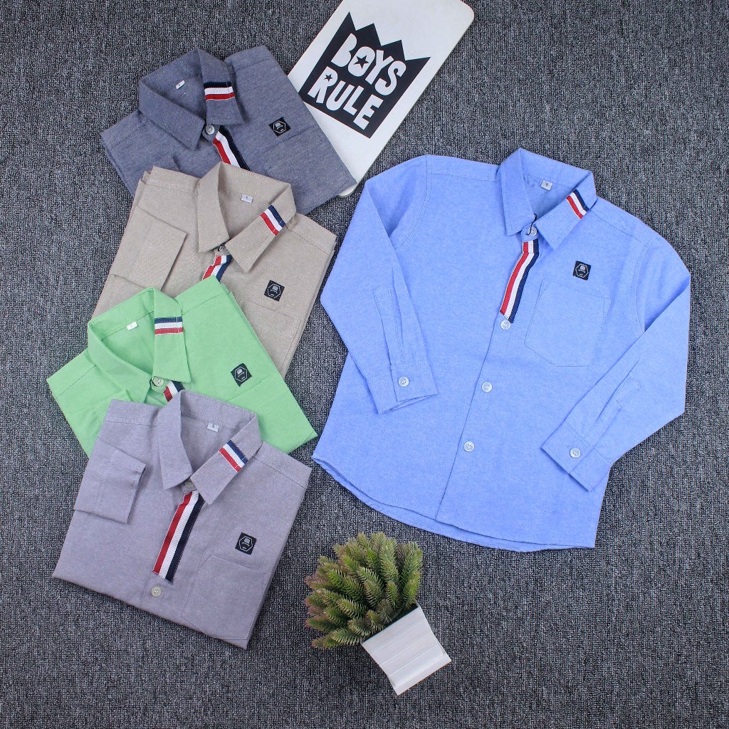 RL KEMEJA baju anak laki laki kemeja anak kemeja anak cowok kemeja anak laki laki pakaian anak atasa