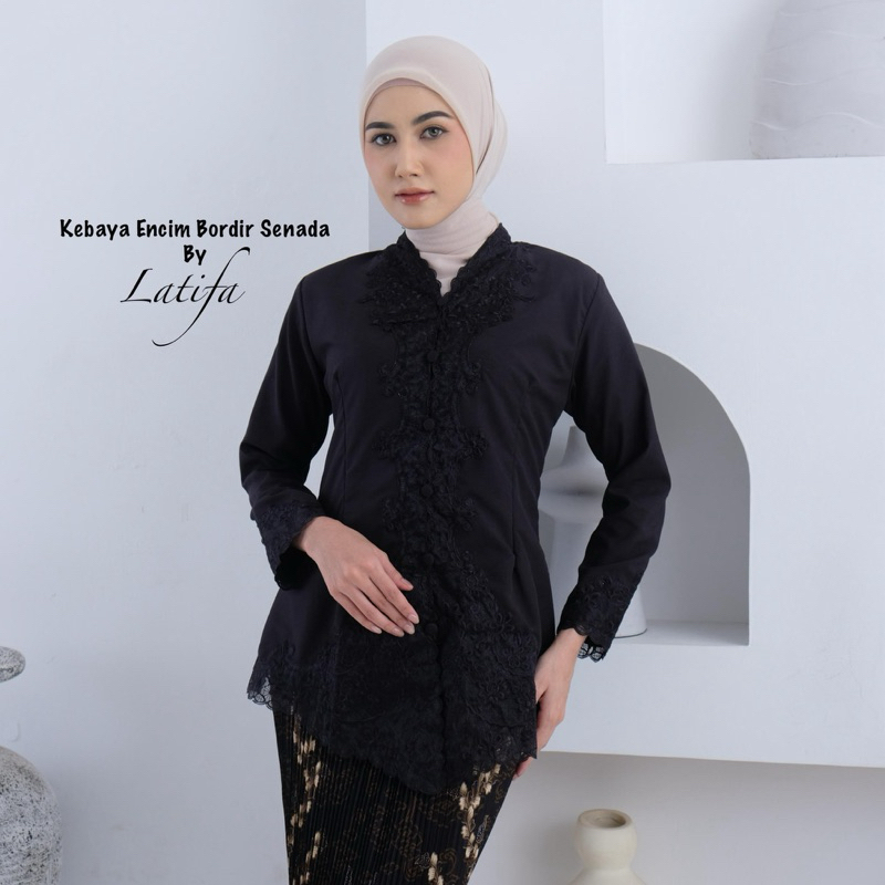 KEBAYA ENCIM BORDIR SENADA