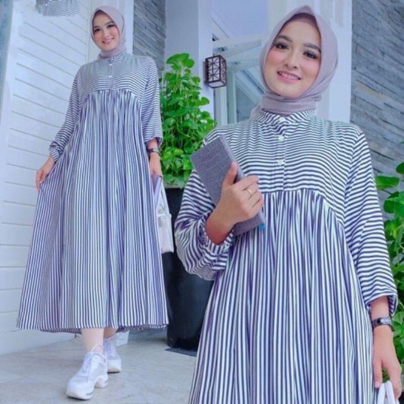 JAWANI MIDI DRES, TREND FASHION MUSLIM 2025, GAMIS SALUR, MIDI DRES SALUR, TUNIK MIDI DRES