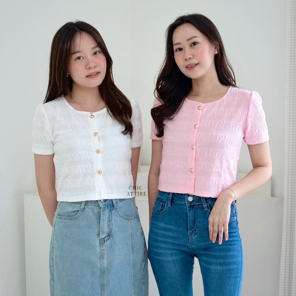 CHIC ATTIRE | Lilith Puffy Blouse - Atasan wanita puffy