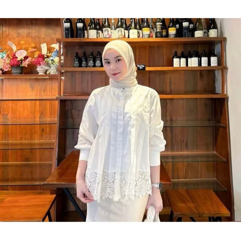 Jema Basic Blouse Atasan Wanita Kekinian