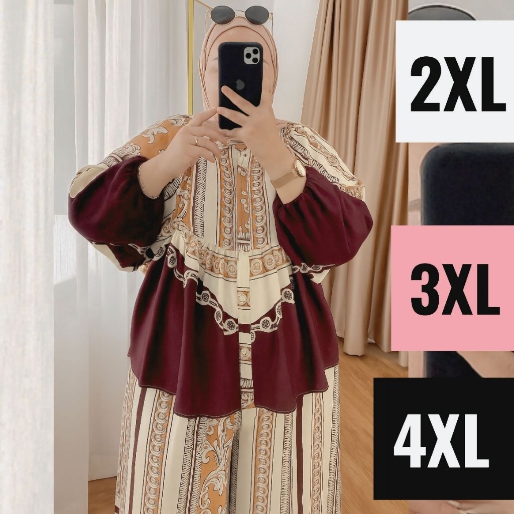 SETELAN JUMBO XXL LD 120 XXXL LD 130 XXXXL LD 140