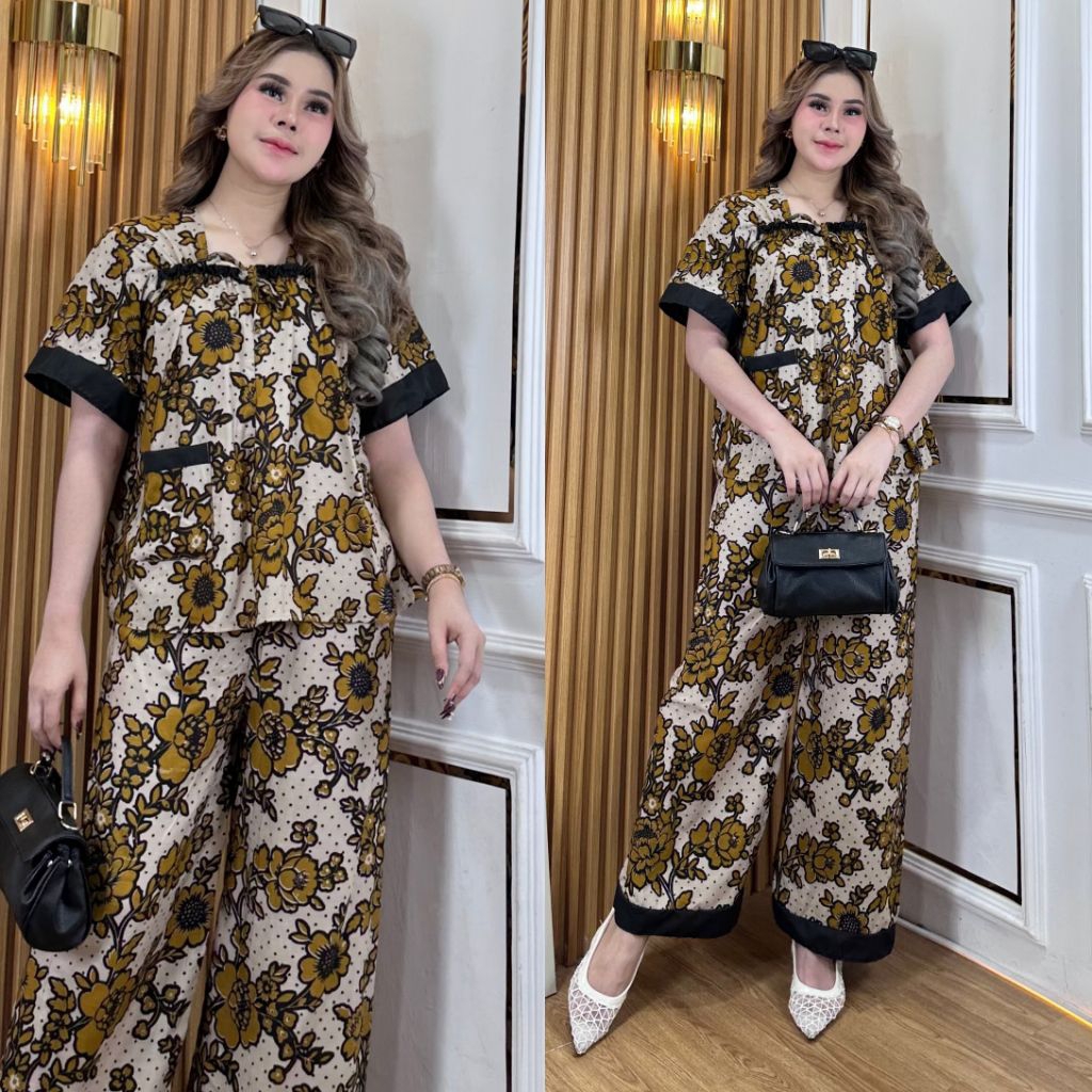 ONE SET WANITA Tiara KEKINIAN KAIN RAYON PREMIUM ADEM BUSUI FRENDLY