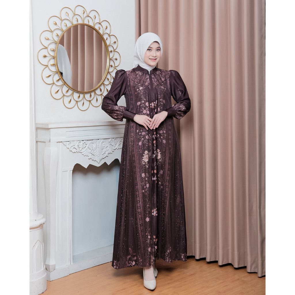 Karin Dress Mewah Elegant Terlaris glamor