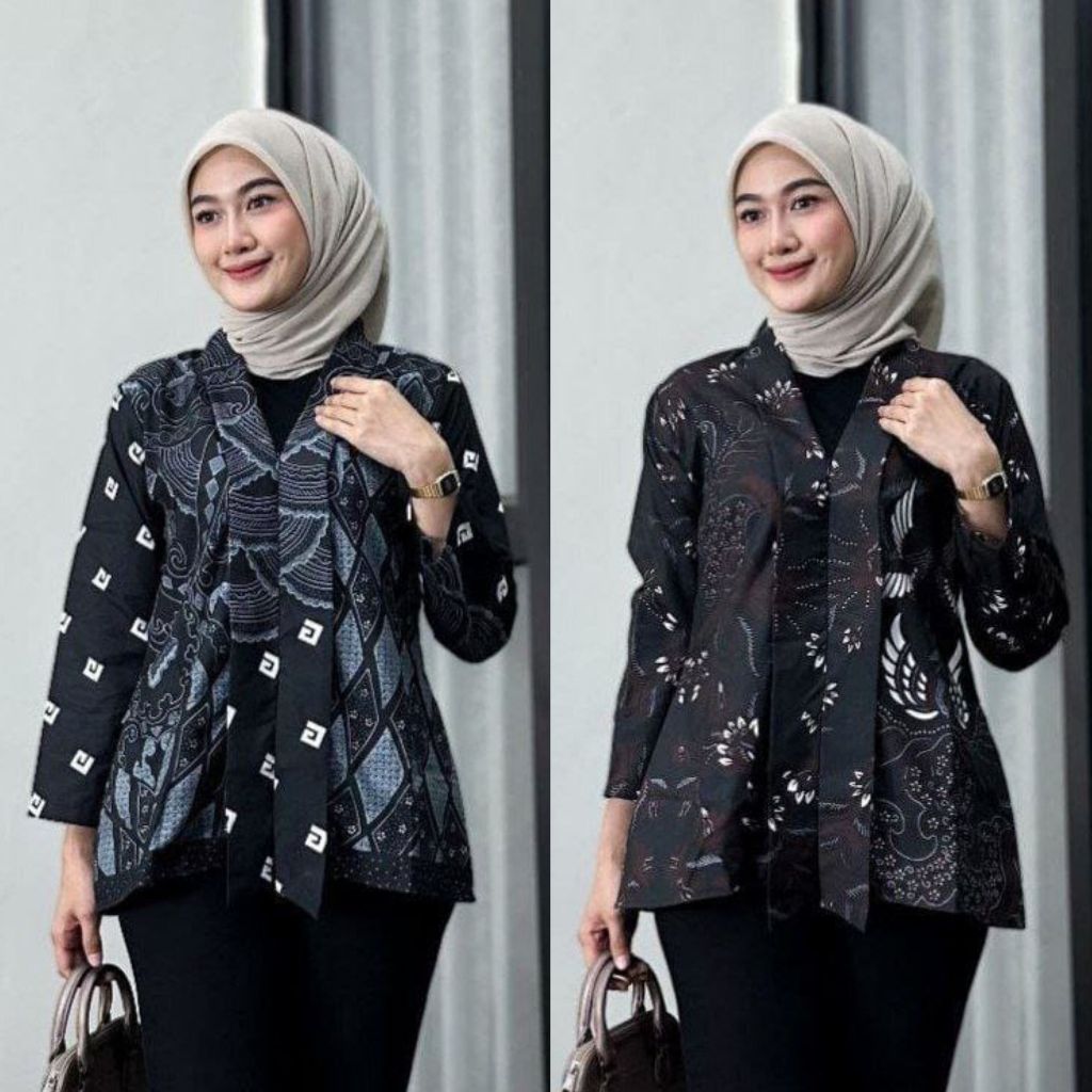 Batik Kalongan | Blouse Batik Atasan Wanita Seragam Kantor Best Seller Terlaris