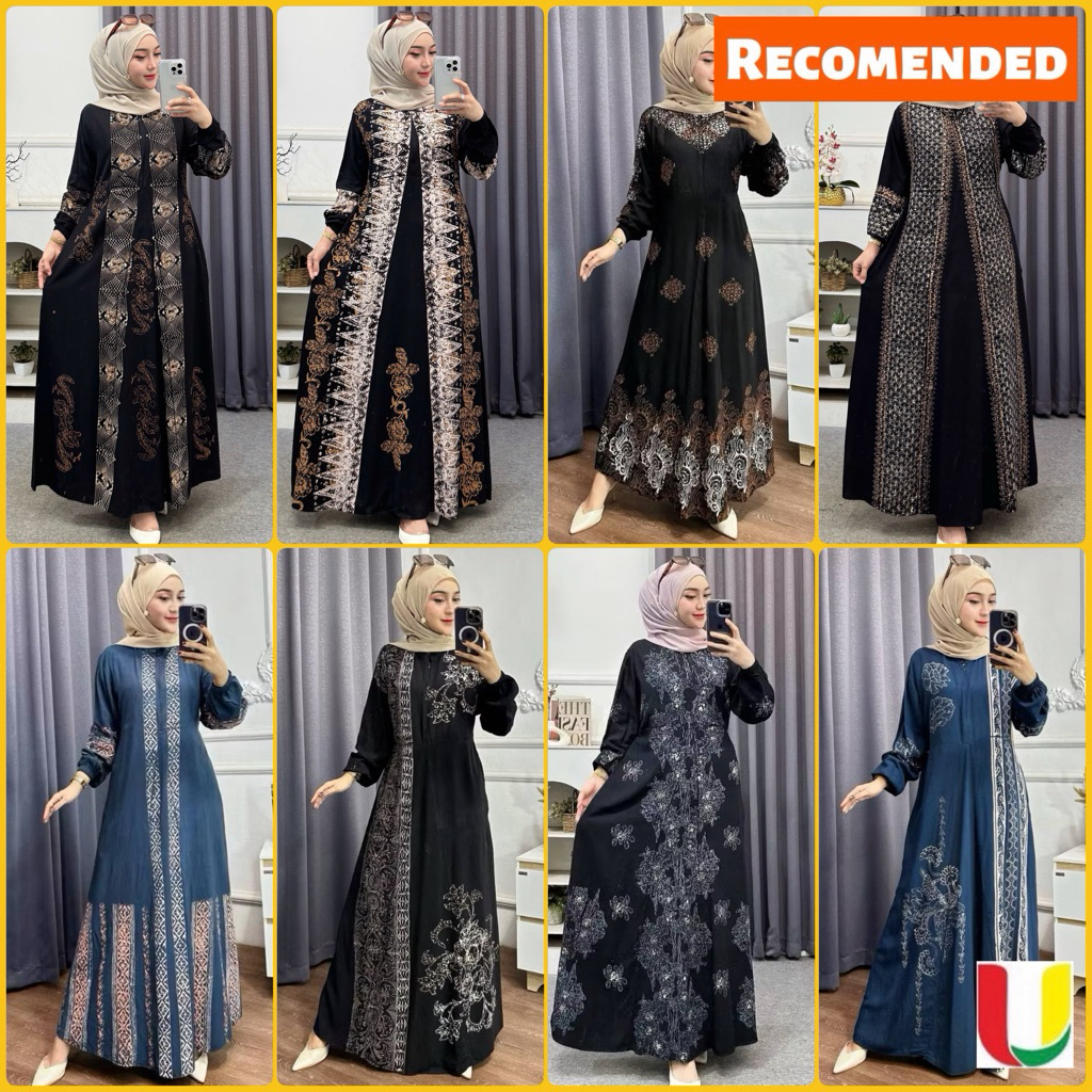 Batik Usman - TERBARU GAMIS RAYON PREMIUM | GAMIS TWILL ORI PEKALONGAN | GAMIS BUSUI JUMBO DASTER