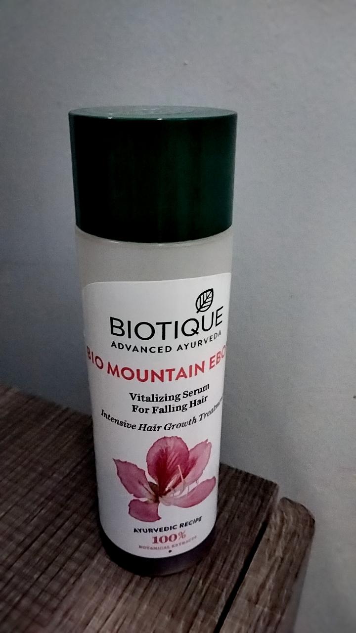 Biotique Bio Mountain Ebony (vitalizing hair serum) 120ml | Shopee Singapore