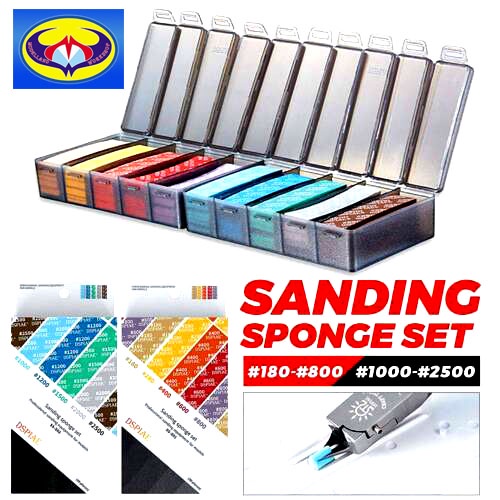 DSPIAE SS SERIES SANDING SPONGE [SET 30 PCS5 TYPES ] Shopee Singapore