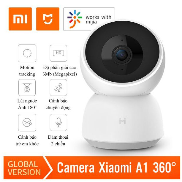 YI DOME Guard Full HD 1080P Home Camera / Xiaomi Imilab Imi Mi Mijia Xiaobai Global Version 2K