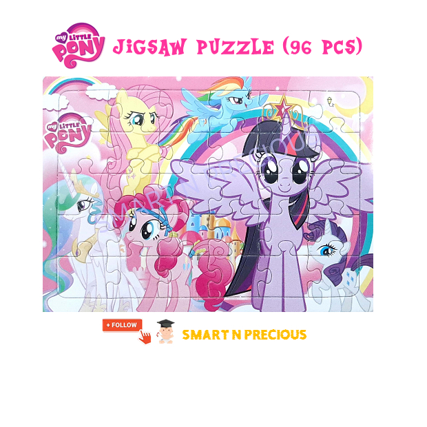 My Little Pony Jigsaw Puzzles Educational Toys for Kids (XL size 96 pcs)  Mainan Budak 儿童玩具 | Shopee Singapore