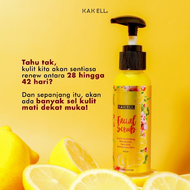 KAK ELL FACIAL SCRUB 100ML HQ Shopee Singapore