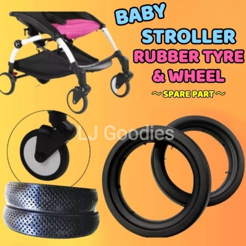 4Pcs Baby Stroller Wheel CoverDustproof Kid Baby Wheelchair
