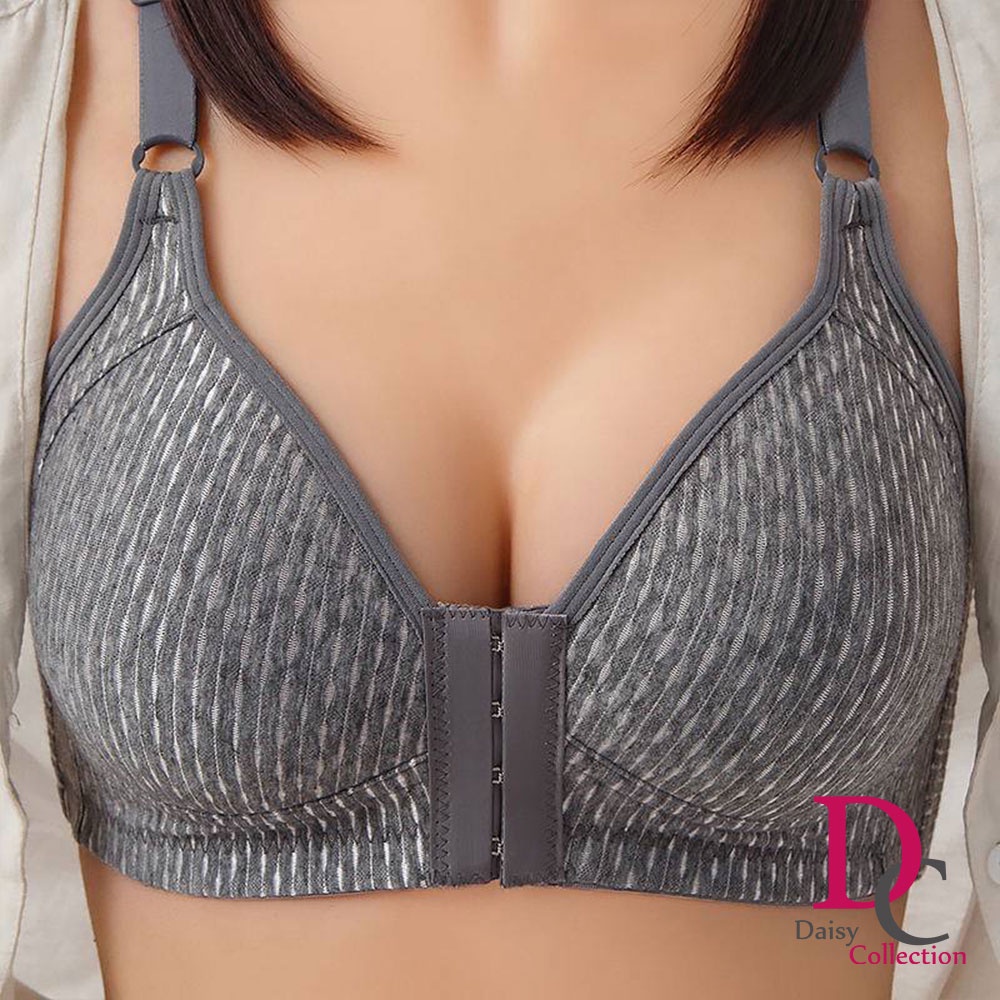 Daisycollection Cup B/C Plus Size Women Front Buckle non wire Comfortable Vest Brassiere women bra