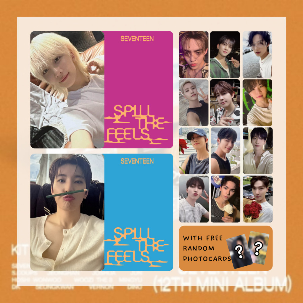 seventeen ホシ spill the feels yzy shopee Buy SEVENTEEN spill the feels kit ver At Sale Prices Online