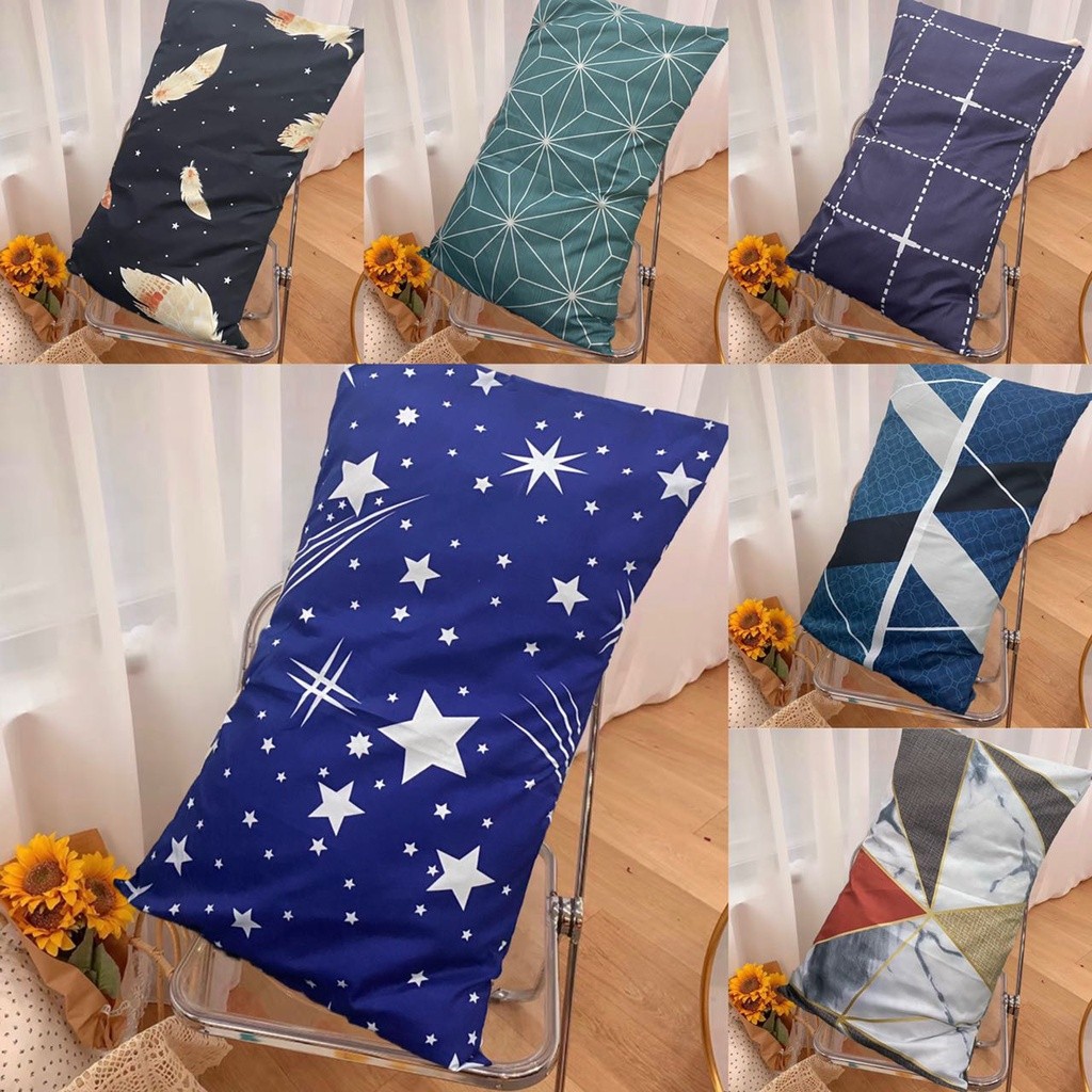 CHINEE Pillow Case / Punda Canadian cotton & Poly Cotton OverLapping 18×28 inches