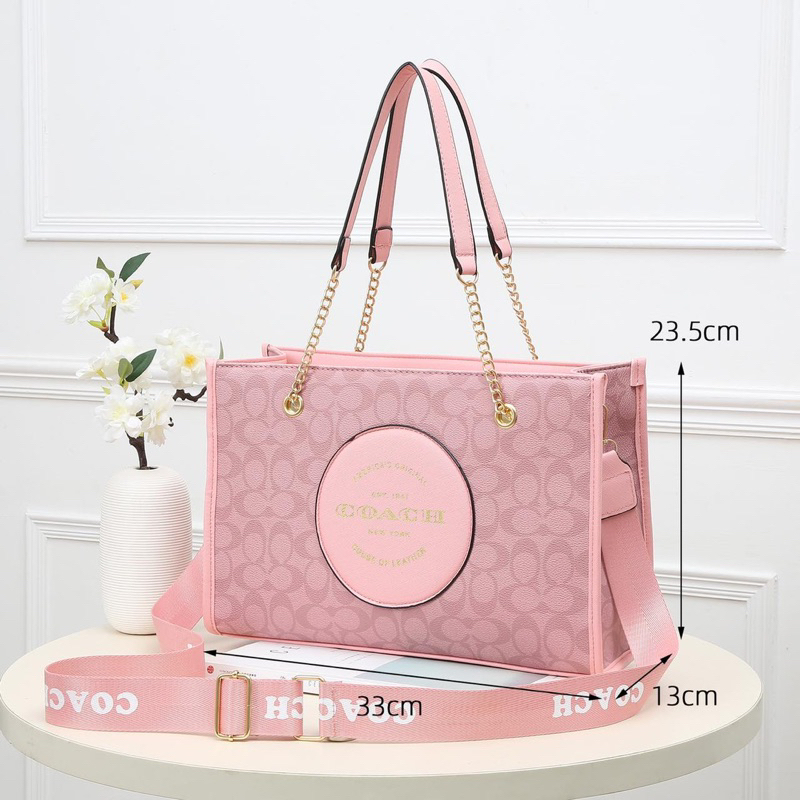 Women Ladies Capacity Leather Tote Bag Korean High Quality Fashion Shoulder Bag