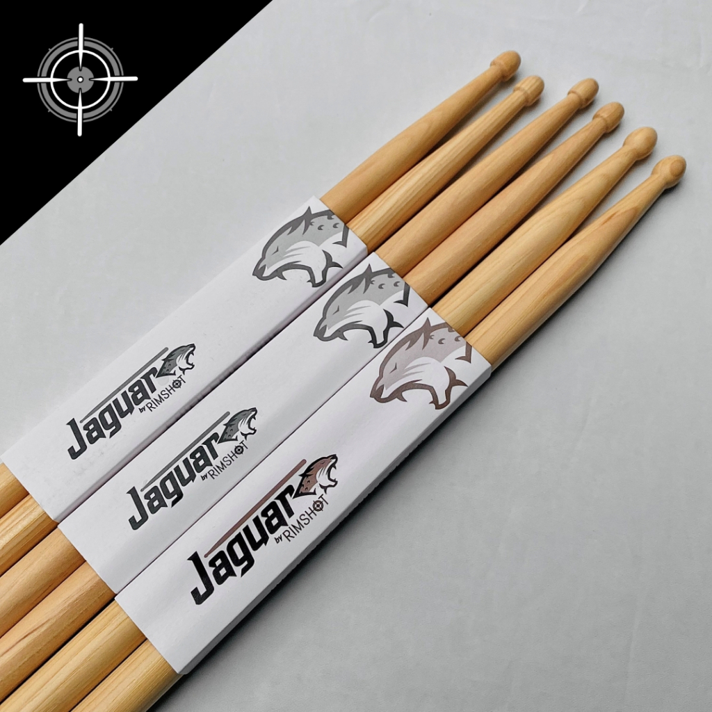 7A 5A 5B Jaguar Hickory Drumsticks by Rimshot