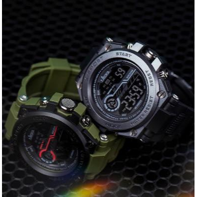 Lasika Sports LED Waterproof Digital Watch For Men Relo W0249