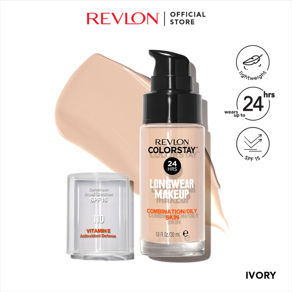 Revlon Colorstay Makeup Combination/Oily Skin - W/ Pump 30 Ml